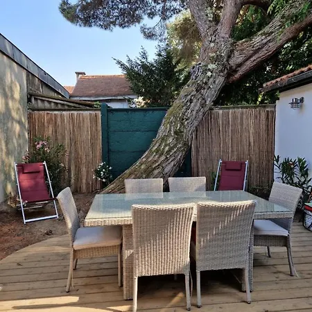 Villa Bagatelle, Climatisee, A 250M De La Plage Centrale, 3 Chambres Arcachon